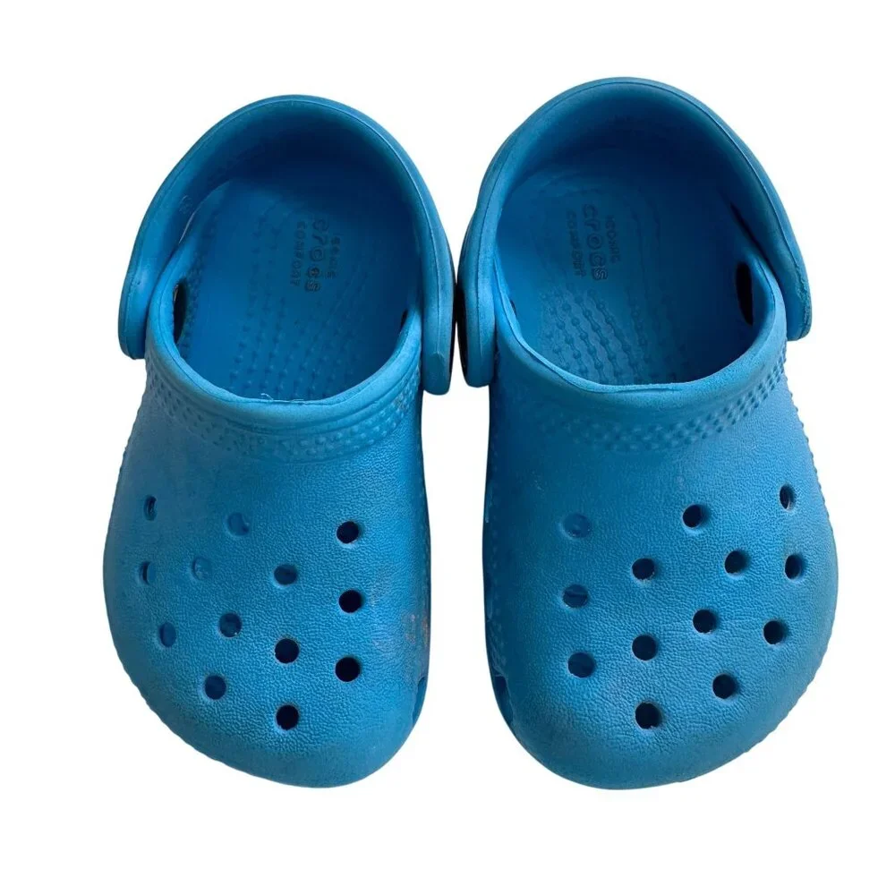 Crocs Toddler Kid's Size 5 Bright blue